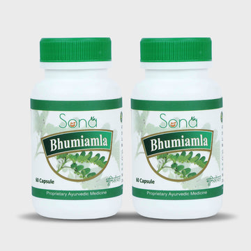 Sona Bhumi Amla Capsules supports Liver - 60 Capsules (Pack of 2)